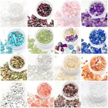 16 видов коллекции натуральных камней гранат аметист флюорит вишневый кварц цитрин перидот кристалл розовый кварц бирюза лазурит лунный камень унакит