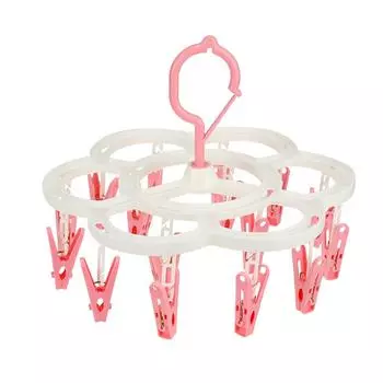 16 зажимов для переносных вешалок для носков, прищепок, сушилок для одежды, вешалок для хранения вещей