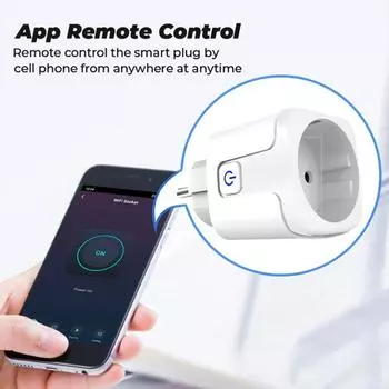 16A/20A Tuya Zigbee 3.0 Smart Plug EU Sockets с монитором питания Smart Life Wireless Socket работает с Alexa Google Home Alice 100-240V