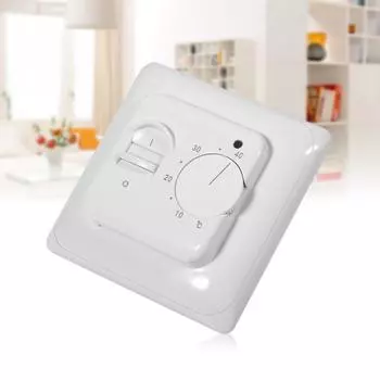 16A 230V комнатный механический ручной термостат для нагрева, контрольная комната, детали инструментов