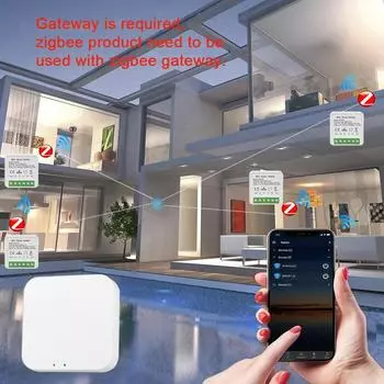 16A Zigbee Smart Wifi Switch Tuya Smart Life App Remote Control Wireless Light Switch Module 2 Way Control для Alexa Google Home