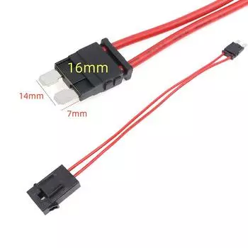 16Awg неразрушающий предохранитель 32 В, маленький, средний, мини-размер Micro2, автомобильный держатель предохранителя, удлинитель для предохранителя Atm Blade