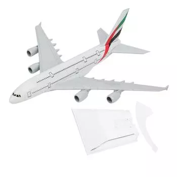 16CM Airplane Model Highly Simulation Alloy Airplane Model Git Toy for CollectionUAE 380