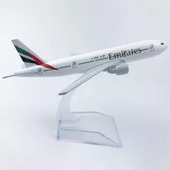 16CM Alloy Aircraft Model UAE 777 Collection With Landing Gear Children s Toy Gift Hobby
