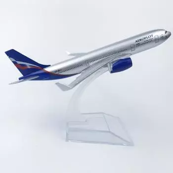 16CM Alloy Airplane Model Airplane Model Russian Aviation Collectible With Landing Gear Children s Toy Gift Hobby