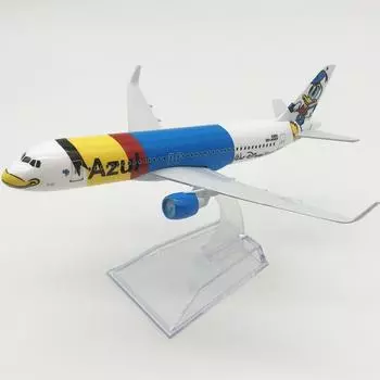 16CM Alloy Airplane Model Duck Aviation Collectible With Landing Gear Children s Toy Gift Hobby