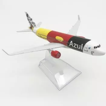 16CM Alloy Airplane Model Mouse Aviation Airbus 320 Collectible With Landing Gear Children s Toy Gift Hobby