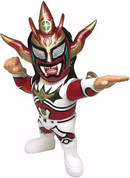 16d Soft Vinyl Collection 009 New Japan Jushin Thunder Liger Soft Vinyl Painted Complete Figure Pro-Wrestling [Normal Color] Non-scale