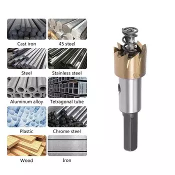 16 мм высокоскоростная стальная кольцевая пила по металлу стальная кольцевая пила для толстого металла нержавеющей стали железного листового металла дерева