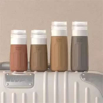 16pcs Travel Bottle Set,Split Bottle,Travel Container Leak Proof, Compressible Accessories,Used for Conditioner, Shower Gel синий