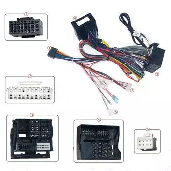 16Pin Power Wiring Harness w/Canbus For BMW X3/E83