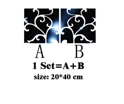 16шт DIY 3D акриловая зеркальная наклейка настенная наклейка домашний декор съемный