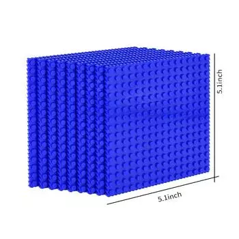 16x16 DIY базовые пластины точки классические базовые пластины блоки пластиковые строительные кирпичи сборка совместимый бренд друзья игрушка 9 шт