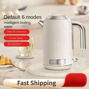 1700 мл 220 В термостатический чайник с горячей водой, электрическая плита для чая, кипятильник с внутренней частью из нержавеющей стали 316 220V