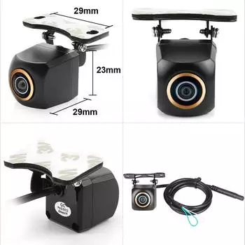170 Degree MCCD AHD/CVBS 1920x1080P Night Vision Golden Fisheye Lens Vehicle Reversing Backup Rear View AHD Parking Camera