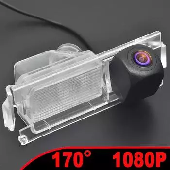 170° HD 1080P AHD камера заднего вида «рыбий глаз» для Kia K2 хэтчбек Ceed Sedan Hyundai Accent Solaris Verna I30 Sonata CVBS-AHD