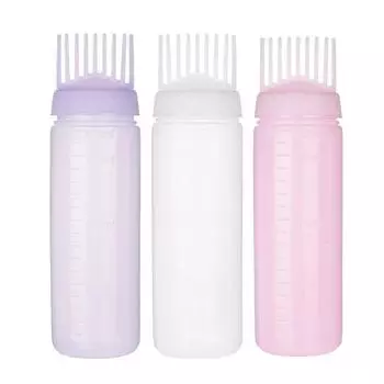 170 мл бутылочка для окрашивания волос, многофункциональная бутылочка для химической чистки, мытье волос, зубная расческа, розетка для воды, бутылка с запеченным маслом, уход за волосами