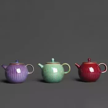 170 мл вертикальный круглый чайник с узором Original Ore Gold Spot небольшой ручной инструмент для заваривания чая