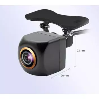 170° Золотая линза 1920x1080P Автомобильная камера заднего вида «рыбий глаз» Full HD ночного видения обратного AHD 4-контактная камера для парковки автомобиля AHD 4K