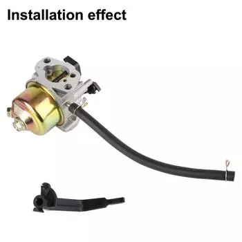 170F168 Фильтр Инструмент Высокая производительность для GX160 GX168F GX200 для 2-тактного двигателя Аксессуар Универсальный 2KW 2.5KW 3KW Карбюратор серебряный