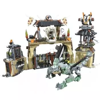 1714 шт., гнездо, замок, модель, строительство, детская игрушка, сделай сам, коллекционная, подарок для мальчика на праздник, хобби, увлечения