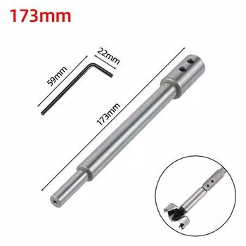 173mm Drill Bit Extension Rod Screwdriver Bit Holder 9mm Round Shank Extension Bars Driver Adapter Electric Drill Power Tools