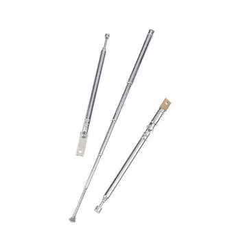 17/25 см 5-секционная металлическая полноканальная AM FM радиоантенна телескопическая вращающаяся антенна антенна M2.5 as the picture