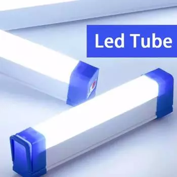 17/32/52 см Светодиодная трубка Перезаряжаемый от USB Кемпинговый светильник Магнитная портативная лампочка Подходит для аварийного освещения Подсветка для шкафа