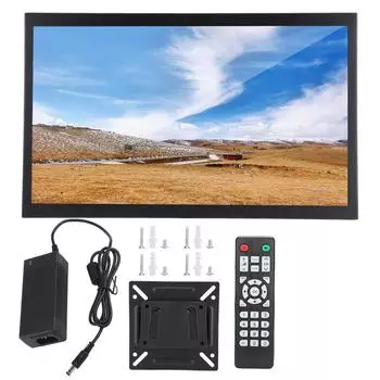 17,3-дюймовый 1920x1080 полностью металлический промышленный монитор с входом HDMIVGAAVBNCUSB UK Plug