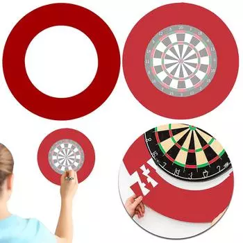 17.75In Dartboard Surround Red для дартса Универсальная защита стен Сращивание дартса Surround Ring Аксессуары для дротиков красный