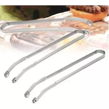 17,8-дюймовые щипцы для гриля, удлиненные щипцы из нержавеющей стали для гриля для барбекю, сверхмощные кухонные щипцы для приготовления пищи, 36*5cm