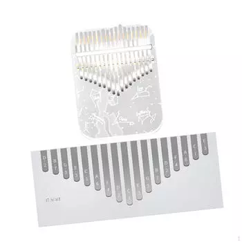 17-клавишное пианино для пальцев маримба инструмент для детей и взрослых праздничный подарок A