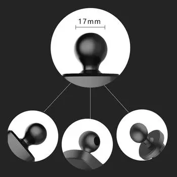 17 мм держатель с шаровой головкой мини-подставка для телефона на приборную панель автомобиля кронштейн-конвертер Fixe S4T3 A-One-size
