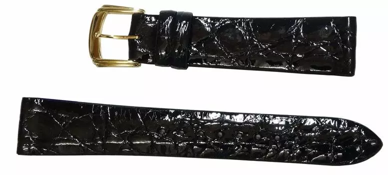 17 мм ремешок для часов Seiko DA29 Waniside черный