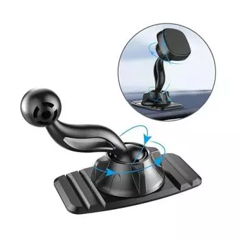 17 мм шаровая головка 17 мм шаровая головка держатель наклейка база автомобильный держатель сотового телефона приборные панели автомобиля чёрный