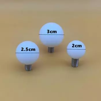 17 шт. головок шила для удаления вмятин без покраски, сменные наконечники для ремонта кузова автомобиля, для вмятин от града и вмятин на двери из листового металла чёрный