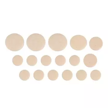 17 шт. Качественные прочные накладки для кларнета, комплект запасных частей для ремонта кларнетов, аксессуары