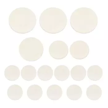 17 шт. накладки на звуковые отверстия кларнета Bb коврики для кларнета прокладки аксессуары для музыкальных инструментовM01737