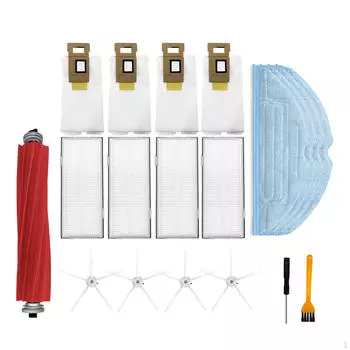 17 шт. швабры робот аксессуары подметание бытовые портативные роботы пылесосы