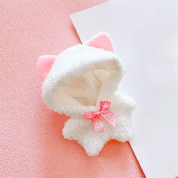 17 см Кукольная одежда DIY Игрушка Одевание Удобный головной убор Тело белый