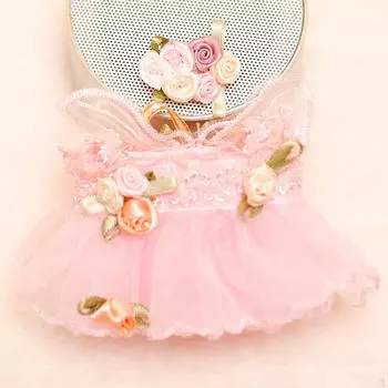 17 см Кукольная одежда Фея Платье Мягкие аксессуары, удобные, стильные костюмы вверх