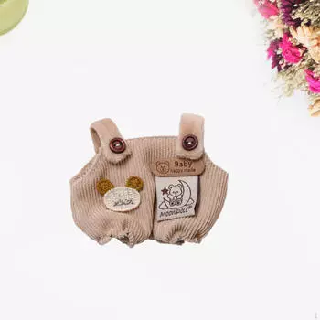 17 см Миниатюрная кукольная штанишки Очаровательная Милая Одежда Возраст 57 810 Детская Игрушка Коричневый Brown Pants