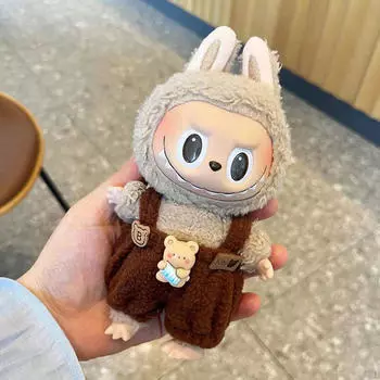 17 см плюшевая кукольная одежда одежда ролевые игры мода удобный DIY комбинезон music bear