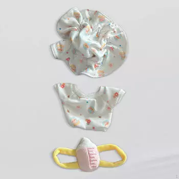 17 см плюшевая кукольная одежда своими руками, аксессуары, милые, фотореквизит, ролевые игры, удобные,