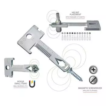 17-в-1 многофункциональный инструмент, прочная металлическая многоцелевая отвертка, открывалка для бутылок, карманные инструменты, портативные инструменты для кемпинга, пешего туризма, походов, домашнего ремонта 1pc