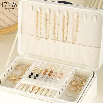 17KM 62-Piece Chic Jewelry Set Collection - Ювелирные наборы для женщин с серьгами, кольцами, браслетами Стильные аксессуары для повседневного образа