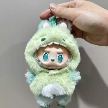 17см Виниловая кукла Милый брелок baby clothes only (123 generations can be worn)