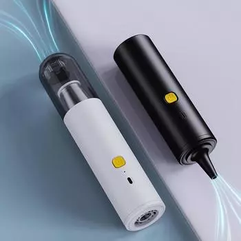 180000pa Ручной пылесос для дома, автомобиля, мини-беспроводной пылесос, 120 Вт, мощный супервсасывающий пылесос для домашнего автомобиля белый