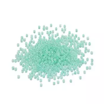 1800 шт. 2 мм стеклянная бусина кулон сделай сам для свободных бусин изготовление ювелирных изделий ожерелье браслет ручной работы материал светло-желтого