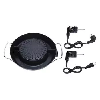 1800 Вт Hot Pot с грилем 2 в 1 Корейский электрический гриль для барбекю Hotpot Pot Combo Antistick Fast Even Heatati US Plug 110V